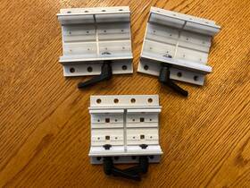 6424 80/20 10 Series 4 Slot Mount - Aluminum Linear Bearing Lot Of 3