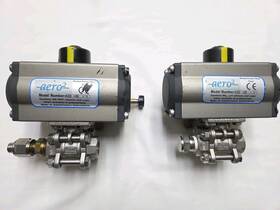 A2d-20-v Aero2 Pneumatic Actuator. Lot Of 2