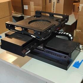 Pro225lm-0300-es17113 Aerotech 2 Pro225lm Linear Stage In Xy Config. With Xc4 Pwm Servo Drive