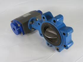 Pa085-sr6a Airtech Pneumatic Actuator C/w Valve 100mm 8 Bolt 120 Psig Used Pa085-sr6a Airtech Pneumatic Actuator C/w Valve 100mm 8 Bolt 120 Psig Used