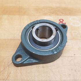 Uc207-20 Ami Bearings Inc. Ft207 2 Bolt Bearing Flange With 1-1/4 Inch Bore - Used