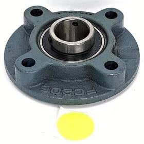 Uc206 Asahi Fc206 Pillow Block Flange With Insert Bearing 7/16 Inch Mount Hole Steel