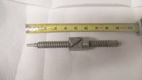 Sr30-1-4114 Ball Screws & Actuators And Rh Screw Nut 5/8 Inch Dia. 8-1/2 Inches Long Used