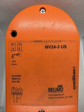 225lbf Belimo Nv24-3 24vac/dc