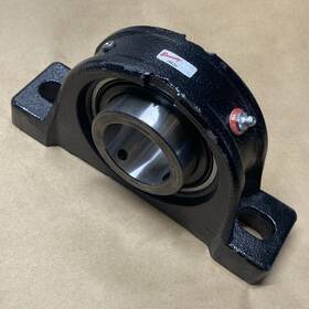 Vps-335 Browning Pillow Block Ball Bearing 2-3/16 In Bore Cast Iron 2-bolt Base