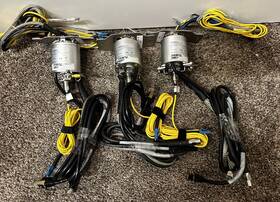 Etw121-0410 Cosmau Ethernet Electrical Mix Slip Ring Lot Of 3