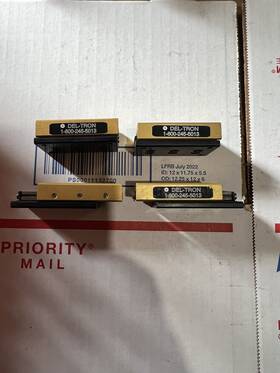 18002455013 Del-tron Lot Of 4 - Linear Ball Slide Assembly Black Gold 2 Inch X 1 1/4 1/2