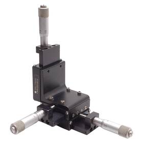 1.25x1.25in Deltron 101-xyz Ball Slide Positioning Stage 3-axis 0.5in Travel