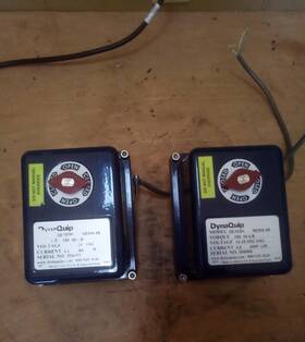 Nema4x Dynaquip De153h Lot Of 2 Electric Actuators