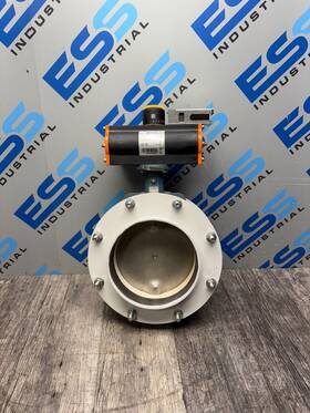 Z011-a Ebro Armaturen Eb6.1 Pneumatic Actuator Syd With Butterfly Valve