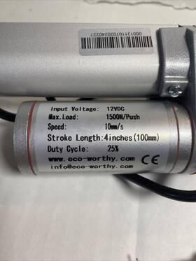 Sx6000n-z Eco-worthy Linear Actuator New Load 1500n