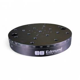 66-519 Edmund Optics Techspec Low Profile 125mm Rotary Stage 5 Total Fine Rotation