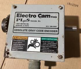 Ps-4256-11-ddr Electro Cam Corp Ps425611ddr Pl S Absolute Gray Encoder