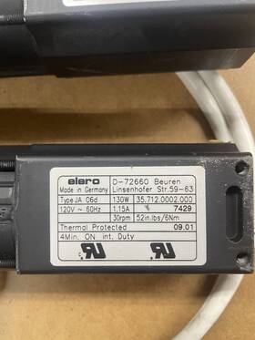 D-72660 Elero Actuator