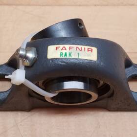 Rak-1 Fafnir Rak 1 Pillow Block Ball Bearing Inch Shaft - Used Rak-1 Fafnir Rak 1 Pillow Block Ball Bearing Inch Shaft - Used