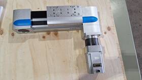 Egc-120-500-tb-kf-oh-gk Festo 556815 Belt Driven Linear Actuator With Emms-st-87-s-se-g2