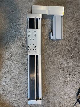 Emme-as-80-s-ls-amb Festo Servo With Egc-120-400-bs-10p-kf-oh-mr-gk Linear Slide