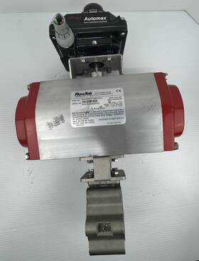 93-1284-113a0-532 Flow-tek Automator Pneumatic Actuator And Flowserve Ultraswitch 93-1284-113a0-532 Flow-tek Automator Pneumatic Actuator And Flowserve Ultraswitch