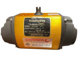 15f39sn Flowserve R7 Is A Worcester Series F39 Pneumatic Rack And Pinion Actuator