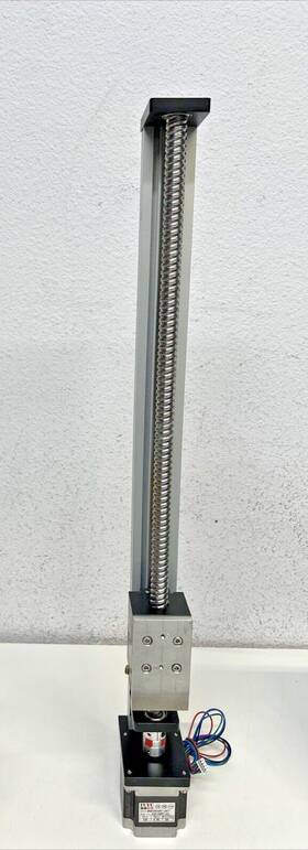 Fsl40e40010c7 Fuyu 400mm Stroke Cnc Linear Stage Actuator Ball Screw Motion Guide Side Rail 16 Inch