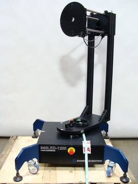 940led-1200 Gamma Scientific Large 2-axis Motorized Goniometer Platform System