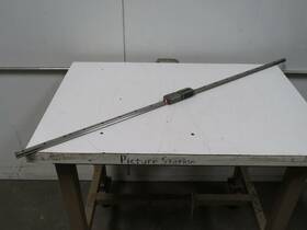 T177983 Hiwin Egh15ca Lot Of 2 1708f Linear Bearings On 46 Inch Rail