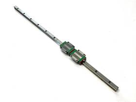 Hgw-15-cc-2r10665-z0-c Hiwin Linear Guideway Block And Rail 2-blocks 665mm