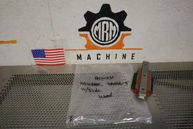 9a563-5 Hiwin Hgw20hc Linear Bearing Block With Rail Used See All Pictures
