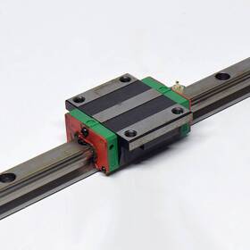 Hgw30cch Hiwin Flange Block Linear Guide Size 30 With 1267mm Long X 28mm Wide Rail