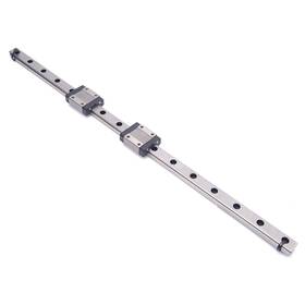 Mgn12ch Hiwin X2 Compact Linear Guide Blocks With Rail 12x395mm 3.92n Max