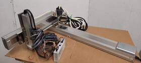 Isd-s-16-60-600-cr-em Iai Actuator 3 Axis Linear Robot Pick And Place Arm 24x8x6 Inch Travel Approx 24vdc Driver