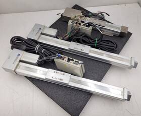 Rc-ssr-m-400-s-b Iai Lot Of 3x Rc Robo Cylinder Stepper Motor Driven Linear Actuator D