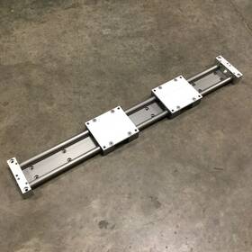 Ww-20-80-15 Igus Ws-20-80 Drylin Slide Carriages X2 On 900mm Double Rail Linear Guide