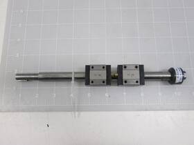 Lsb13 Iko Lot Of 2 Bearings With 10 Inch Cnc Linear Slide Rails