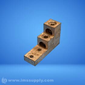 Pb2-600 Ilsco Aluminum Panelboard Lug 2 Holes 3/8in Bolt Size Usip