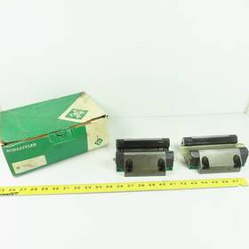 017-879-612 Ina Rwu45-e-v3 Linear Roller Bearing Carriage Pair Lot/2