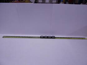 F-303420-0010 Ina Lot Of 4 87 W1 Bearings With 74 3/4 In Rail T105890