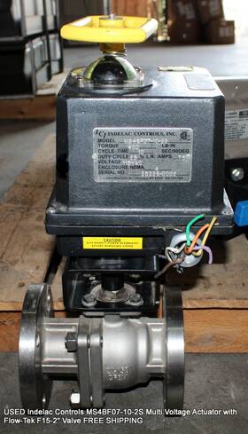 Ms4bf07-10-2s Indelac Controls Actuator And Flow-tek F15-2 Inch Valve Free Shipping Ms4bf07-10-2s Indelac Controls Actuator And Flow-tek F15-2 Inch Valve Free Shipping