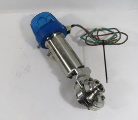 V9460-8004001 Inoxpa Single Acting Pneumatic Actuator With Butterfly Valve Used