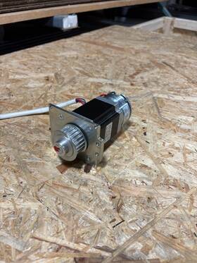 396058 Isel Ms200 Ht-2 Stepper Motor Assembly With 24vdc Brake