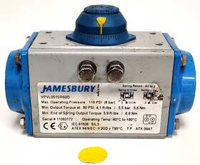 Vpvl051sr6b0 Jamesbury Valv-powr Pneumatic Spring-return Actuator