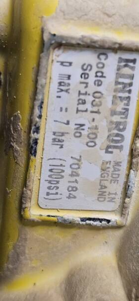 031-100 Kinetrol Actuator