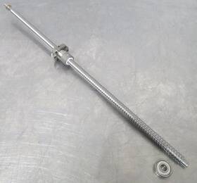15mmdia Kuroda Jenatec 2581631 C100025 Ball Screw Linear Positioner 5mm Pitch 560mm
