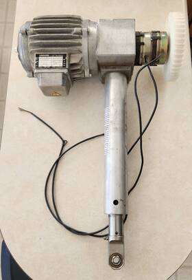 Spk33sm Langguth Vertical Drive Actuator Motor Spk33sm/b 24volt 12 Inch Stroke