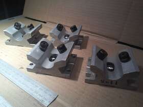 Fspb-16-opn Lee Controls Inc Dpb-16-opn 1 Inch Pillow Block Linear Rail Lot 4 Used Fspb-16-opn Lee Controls Inc Dpb-16-opn 1 Inch Pillow Block Linear Rail Lot 4 Used