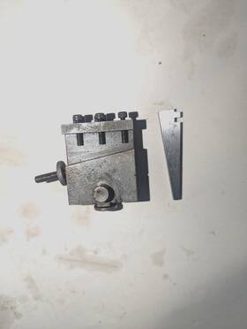 0151-77 Levin Lathe Rear Tool Post For Double Cross Slide