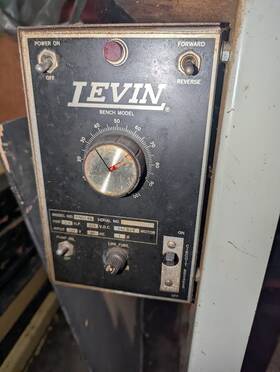 Pn014a Levin Lathe Tested Spindle Speed Controller 1/3hp 115v From 18 Inch Bed