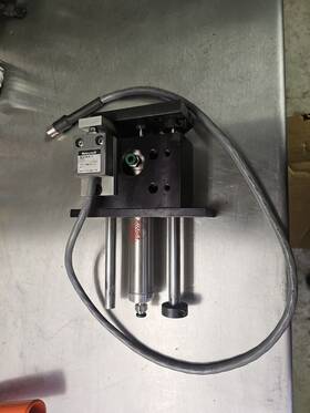 094-d Linear Pneumatic Slide Actuator Bimba With Limit Switch 4 Inch Stroke #3