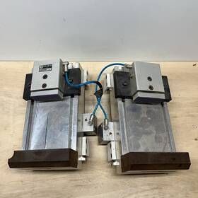 Opif487 Linear Pneumax Pneumatic Slide Clamp Stop Actuator Cnc Automation Lot