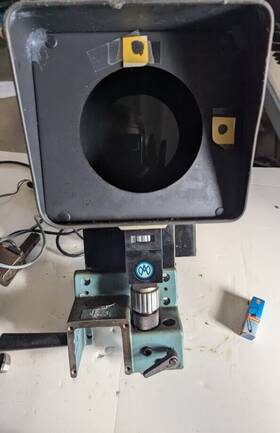Ch-2501 Marcel Aubert Sa Inspection Profile Projector With Ccd Camera
